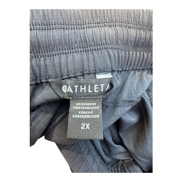 Athleta Size 2x Trekkie North Mid Rise Short Black NWT - Picture 9 of 12